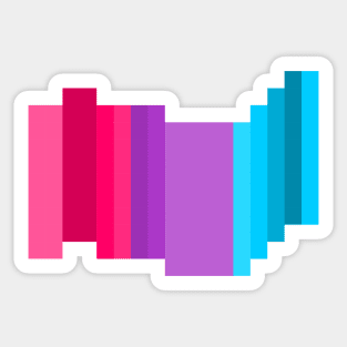 Pixel Pride Sticker